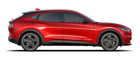 Ford Mustang Mach-E® Select 2023 montrée en rouge rapide métallisé